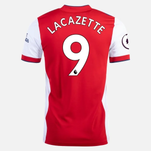 Arsenal Alexandre Lacazette 9  Domácí Dres 2021/22 – Krátký Rukáv