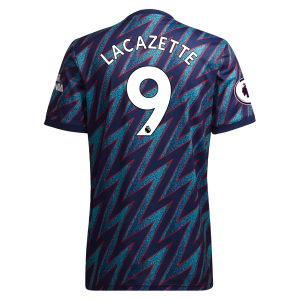Arsenal Alexandre Lacazette 9  Alternativní Dres 2021/22 – Krátký Rukáv