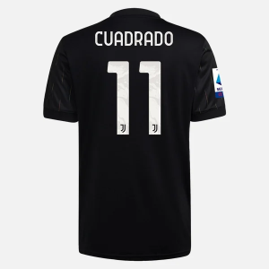 Juventus Juan Cuadrado 11 Venkovní Dres  2021/22 – Krátký Rukáv