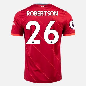 Liverpool FC Andrew Roberston 26 Domácí Dres 2021/22 – Krátký Rukáv
