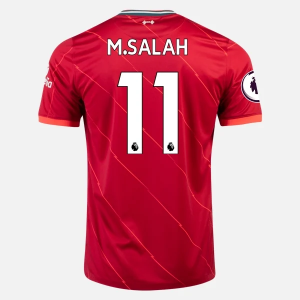 Liverpool FC Mohamed Salah 11 Domácí Dres  2021/22 – Krátký Rukáv