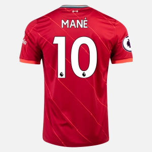 Liverpool FC Sadio Mane 10 Domácí Dres  2021/22 – Krátký Rukáv
