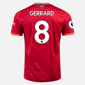 Liverpool FC Steven Gerrard 8 Domácí Dres  2021/22 – Krátký Rukáv