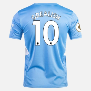 Manchester City Jack Grealish 10 Domácí Dres 2021/22 – Krátký Rukáv