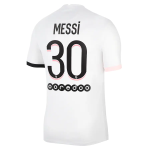 Paris Saint Germain PSG Lionel Messi 30  Venkovní Dres 2021/22 – Krátký Rukáv