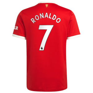 Manchester United Cristiano Ronaldo 7 Domácí Fotbalový Dres 2021 2022 – Krátký Rukáv