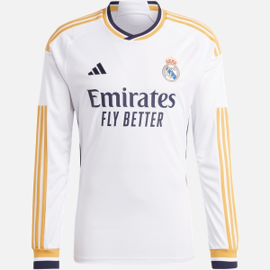 Real Madrid Domácí Fotbalové Dresy 2023/24 – Dlouhý Rukáv